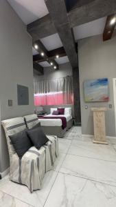 Posezení v ubytování Gran Hotel Cantera La plaza