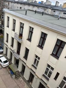 Budynek, w którym mieści się apartament