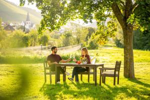 Tetamu yang menginap di Weinhotel Restaurant Klostermühle