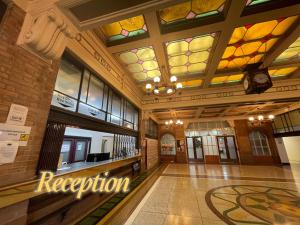 Lobbyen eller receptionen på Grand Central Serviced Apartments