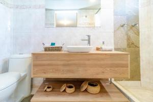 Koupelna v ubytování Hotel Gran Boutique Sabana