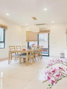 Køkken eller tekøkken på Chuỗi Villa lotus 5 Ngủ Gần biển