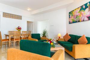 Istumisnurk majutusasutuses Global Towers Hotel & Apartments