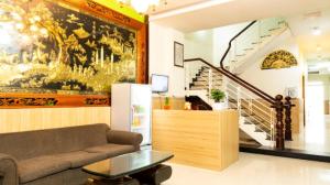 Posezení v ubytování 158A Hotel