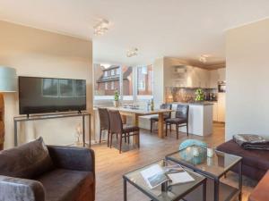 Η κουζίνα ή μικρή κουζίνα στο Dünenhuus West Modern retreat