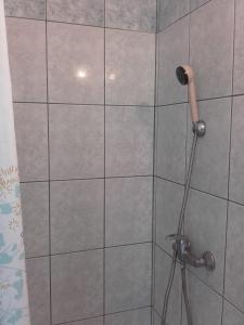 Kylpyhuone majoituspaikassa Domino Panzió