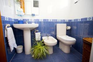 Koupelna v ubytování Apartamento Bellavista