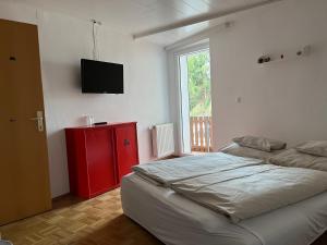Postel nebo postele na pokoji v ubytování Hotel Altneudörflerhof