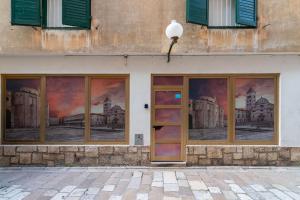 Bygningen som pensionatet ligger i