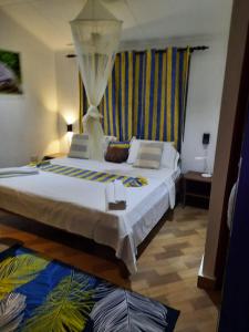 Voodi või voodid majutusasutuse Tandif Villa Sea View toas