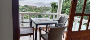 Balkón nebo terasa v ubytování Tandif Villa Sea View