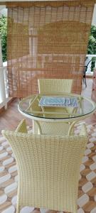 Istumisnurk majutusasutuses Tandif Villa Sea View