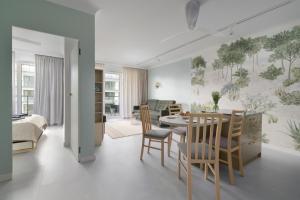 Posezení v ubytování Apartament Riviera Spa