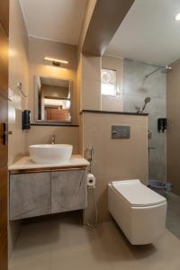 Ett badrum på Lumiere Premium Apartments