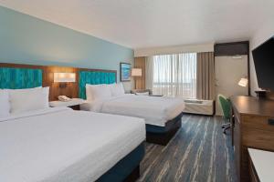 Cama o camas de una habitación en Hampton Inn Cocoa Beach