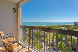 Un balcón o terraza de Hampton Inn Cocoa Beach