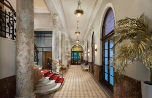 Lobby alebo recepcia v ubytovaní Kempinski Palace Engelberg