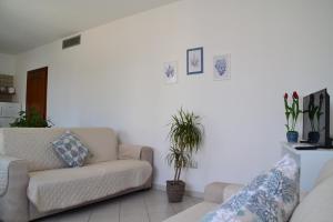 A seating area at Casa delle Conchiglie