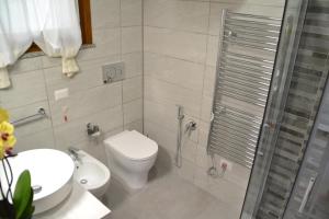 A bathroom at Casa delle Conchiglie
