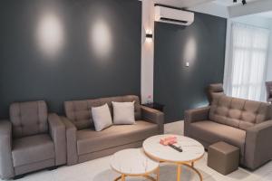 Posezení v ubytování 居銮小云顶名宿KLUANG SMALL GENTING HOMESTAY