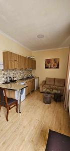 Kuchyň nebo kuchyňský kout v ubytování Guest House Bochora