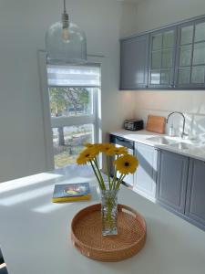 Kjøkken eller kjøkkenkrok på Elora’s Irvine River Suite