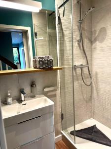 Ένα μπάνιο στο Villa SummerGreen