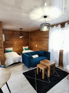 Bungalow Tillandsia客房内的一张或多张床位