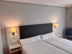 Postel nebo postele na pokoji v ubytování Hotel Bahia Sur
