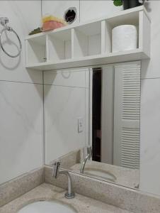 Kúpeľňa v ubytovaní Casa à Beira-Mar próxima ao centro de Rio das Ostras