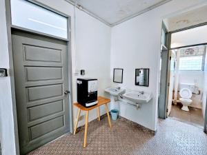 Postel nebo postele na pokoji v ubytování PANCHOR 6 HOSTEL