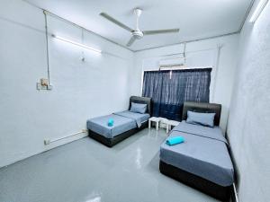 Postel nebo postele na pokoji v ubytování PANCHOR 6 HOSTEL