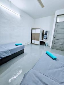 Postel nebo postele na pokoji v ubytování PANCHOR 6 HOSTEL