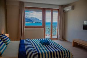 Katil atau katil-katil dalam bilik di Villa Norvegia