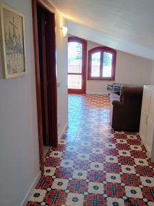 Ein Sitzbereich in der Unterkunft Holiday Home Recanati