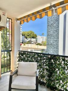 Balkon lub taras w obiekcie Tulipanes Benalmádena - Parking privado