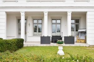 Ein Garten an der Unterkunft Villa Schering App. EG links