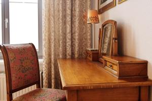 Ein Sitzbereich in der Unterkunft Villa Schering App. EG links