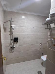 Koupelna v ubytování لافانتا للشقق المخدومه - LAVANTA Hotel