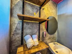 Koupelna v ubytování Fardo Hotel Boutique en Ibague - Zona G - Recepción Digital 24H