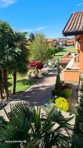 Zahrada ubytování B&B Le Palme