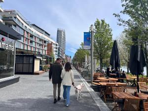 Hostia v ubytovaní River front Mezonet Eurovea