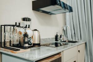 Cucina o angolo cottura di Kashco Apartments Wuse 2 Abuja