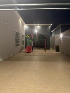 an empty room with a playground in a building at منتجعات الريف بلس in Hajlah