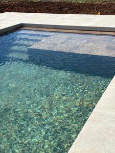 モンタルバーノにあるVilla Narducciの庭の清水プール