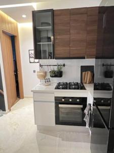 Cuisine ou kitchenette dans l'établissement Studio, Casablanca Anoual Subway, comfortable stay