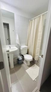 Bathroom sa Full equipado 2D+2B a pasos Hospital Regional Rancagua