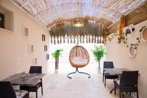 Posezení v ubytování İkarus Hotel