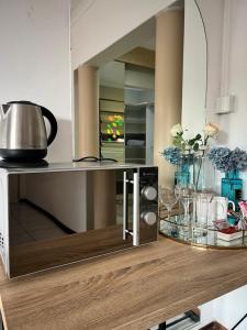 Kuchyň nebo kuchyňský kout v ubytování Map's View Guesthouse