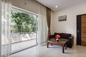 Et opholdsområde på Sunlight Serviced Apartments